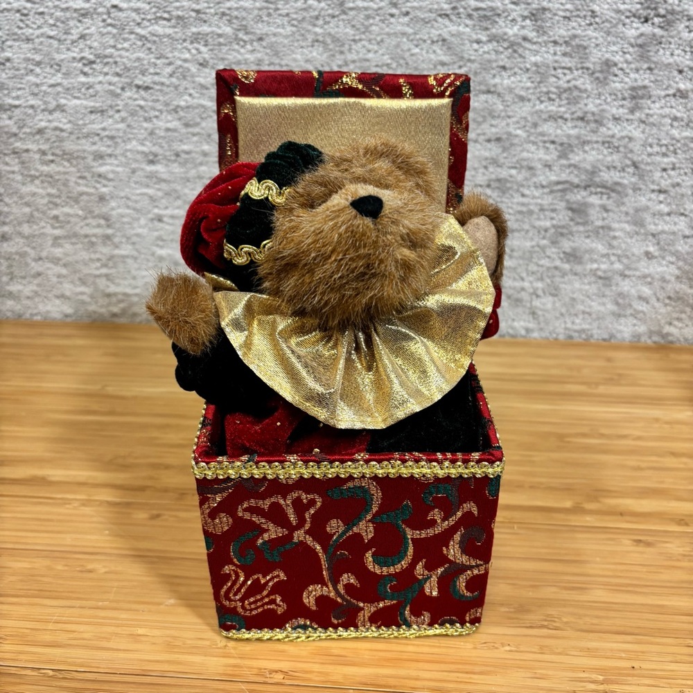 VBoyds Bears Jack B. Twinkletune Plush Animated Musical Treasures Christmas